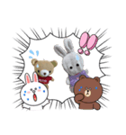 ぷんとクマさんの愉快な仲間達。（個別スタンプ：8）