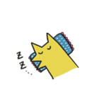 首の長いきつね（個別スタンプ：9）