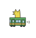 首の長いきつね（個別スタンプ：34）