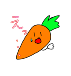 元気に生きるにんじん（個別スタンプ：18）