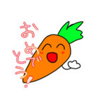 元気に生きるにんじん（個別スタンプ：23）
