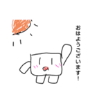 //ほんわかマシュマロスタンプ2//（個別スタンプ：18）