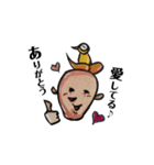 Something On My Head (サイズ改善版)（個別スタンプ：4）