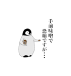 ○礼儀正しいペンギン●（個別スタンプ：14）