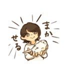 鳥まみれる人々（個別スタンプ：2）
