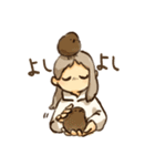 鳥まみれる人々（個別スタンプ：6）