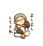 鳥まみれる人々（個別スタンプ：7）