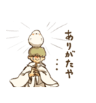 鳥まみれる人々（個別スタンプ：22）
