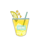 ひとことスタンプcafe（個別スタンプ：2）