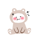 使えるシンプルスタンプ(顔)（個別スタンプ：3）