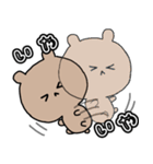 茶くまスタンプシロクマを添えて（個別スタンプ：10）
