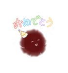 いろいろなホクロたち（個別スタンプ：14）