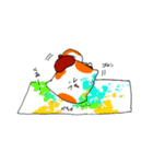 画家うたもちの日常（個別スタンプ：4）