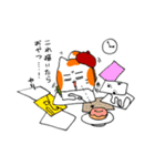 画家うたもちの日常（個別スタンプ：10）