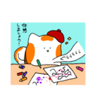 画家うたもちの日常（個別スタンプ：14）