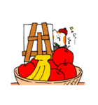 画家うたもちの日常（個別スタンプ：17）