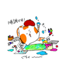 画家うたもちの日常（個別スタンプ：32）