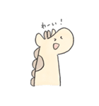 日常使い◎ほんわか動物スタンプ3（個別スタンプ：1）