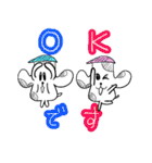 犬のスタンプ「ワンぷち」（個別スタンプ：3）