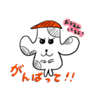 犬のスタンプ「ワンぷち」（個別スタンプ：20）