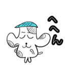 犬のスタンプ「ワンぷち」（個別スタンプ：38）