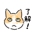 猫様いっぱい 了解がいっぱい（個別スタンプ：24）