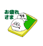 もこもこモンスターズのほのぼのスタンプ（個別スタンプ：12）