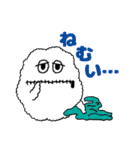もこもこモンスターズのほのぼのスタンプ（個別スタンプ：21）