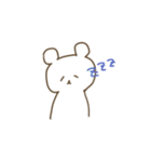 くま うさぎ スタンプ（個別スタンプ：11）