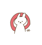 くま うさぎ スタンプ（個別スタンプ：14）
