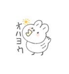 ゆるい日常うさうささん（個別スタンプ：3）