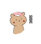 かたみみクマのくーま✨いち（個別スタンプ：39）