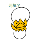 BIGピヨ卵（個別スタンプ：9）