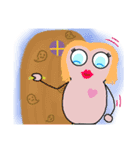かわいいオバケの仕草スタンプ（個別スタンプ：14）