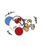 ゆかいなピエロくん（個別スタンプ：3）