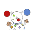 ゆかいなピエロくん（個別スタンプ：8）