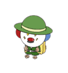 ゆかいなピエロくん（個別スタンプ：16）