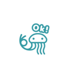 くらげのクララちゃん スタンプ（個別スタンプ：3）