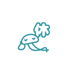 くらげのクララちゃん スタンプ（個別スタンプ：6）