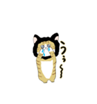 黒猫になりたい猫（個別スタンプ：2）
