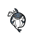 シャチクジラくん（個別スタンプ：7）
