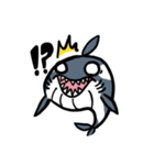 シャチクジラくん（個別スタンプ：8）