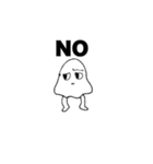 足が生えたおばけ（個別スタンプ：3）