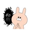 本音しか言わないうさぎ。（個別スタンプ：11）