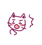 しろねこさん^._.^（個別スタンプ：1）