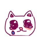 しろねこさん^._.^（個別スタンプ：3）