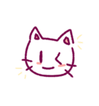 しろねこさん^._.^（個別スタンプ：8）