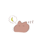 小さなもち猫（個別スタンプ：3）