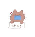 小さなもち猫（個別スタンプ：9）