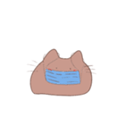 小さなもち猫（個別スタンプ：17）